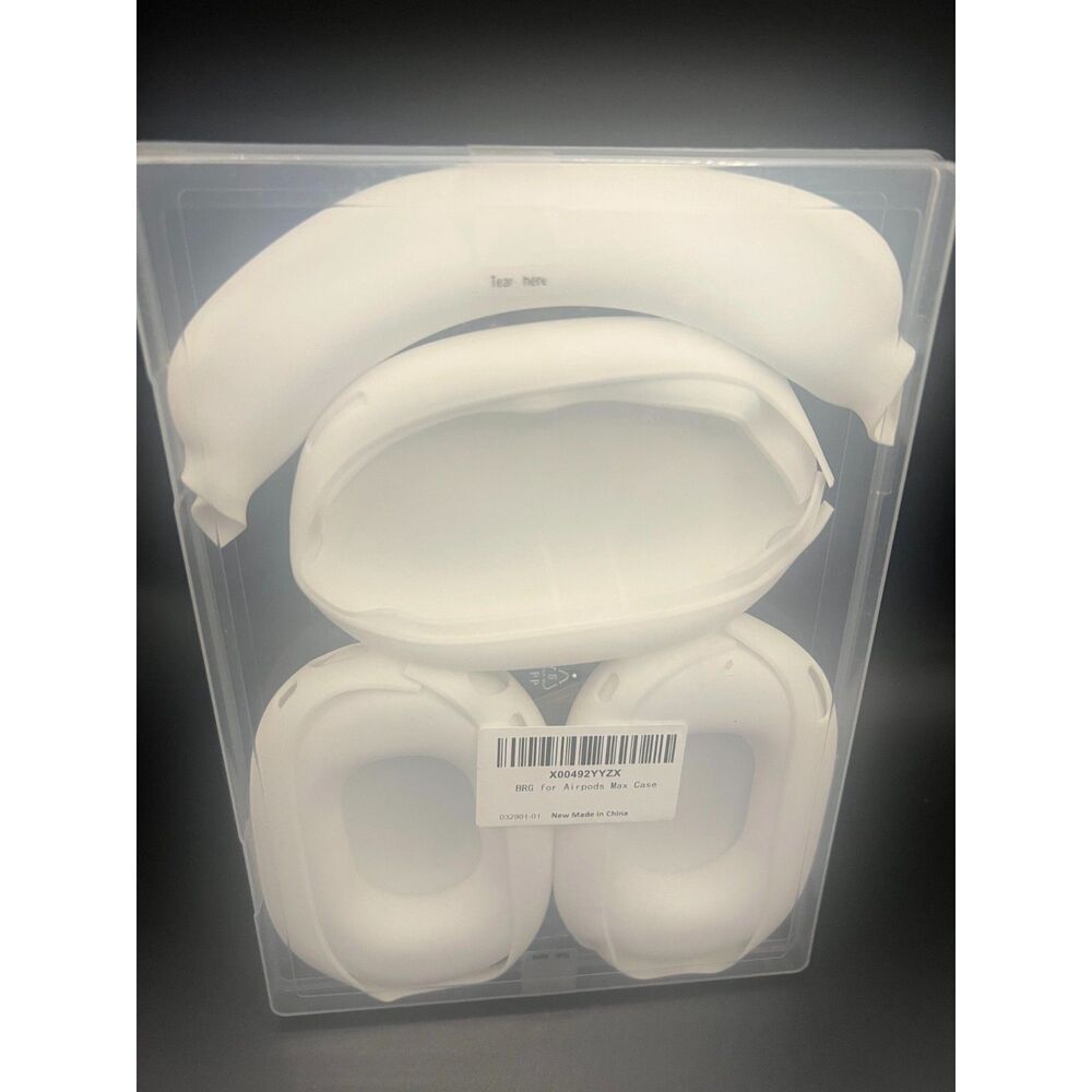 BRG Silicone Case Covers for AirPods Max Sweat-Proof Ear Pad Case Covers/Ear Cup